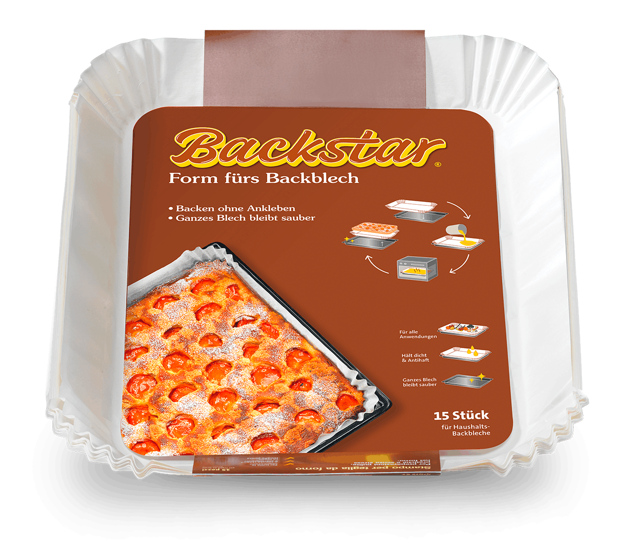 Produktbild: Backstar Form fürs Backblech